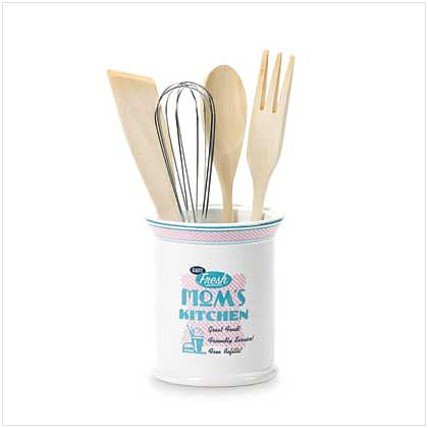 3746500: "Mom's Kitchen" Utensil Holder