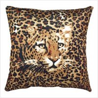 3876900: Ghost Leopard Accent Pillow