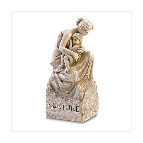 3847500: Mother and Child Nurture Statue