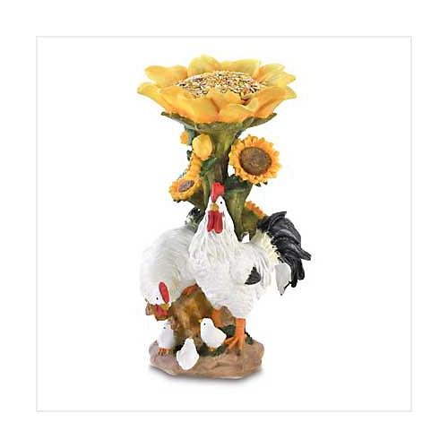 3861900: Country Chicken Birdfeeder - Home and Garden Decor
