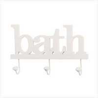 3666700: Bathroom Towel and Robe Hanger