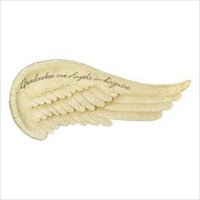 3905000: Grandmother Angel Wing Plaque Religious Decor