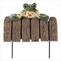 3970300: Frog Mini Garden Fence