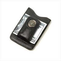3646500: Leather Money Clip Wallet-oos 9/12