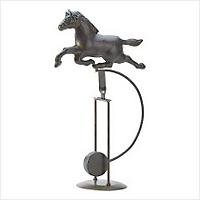 3903200: Horse Weathervane Statue