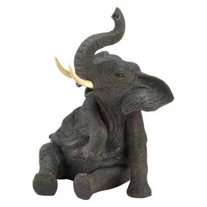 1214400: Baby Elephant Figurine