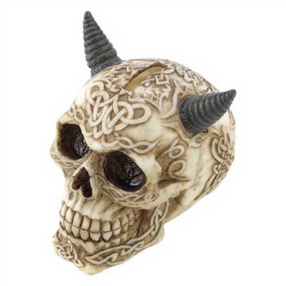 1254600: Horned Tribal Skull Bank