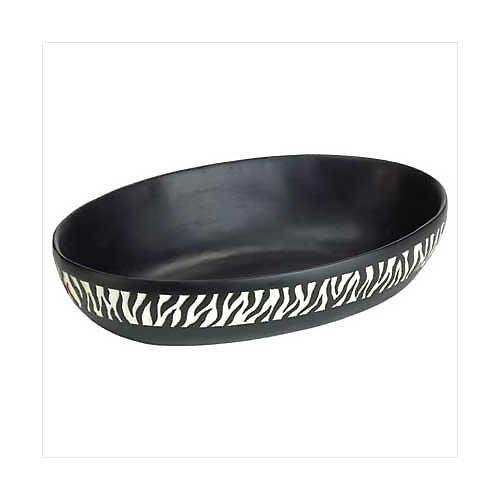 3798400: Zebra Stripe Bowl