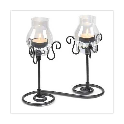 3865000: Scrolled Tea-light Candelabra
