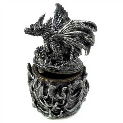 1290200 Imperial Dragon Trinket Box