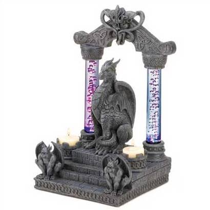 3992900: Dragon Temple Candle Holder