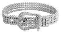 women diamond belt bracelet