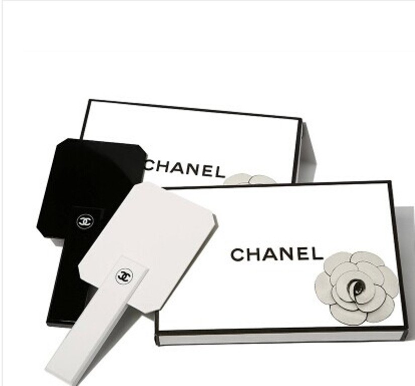 Chanel VIP Gift HandHeld Mirror Acrylic with Box