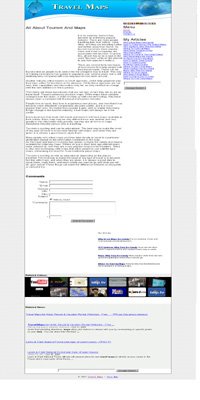 Travel Maps Adsense Integrated Website