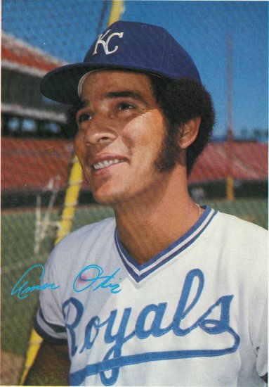 Amos Otis 1980 Big Topps