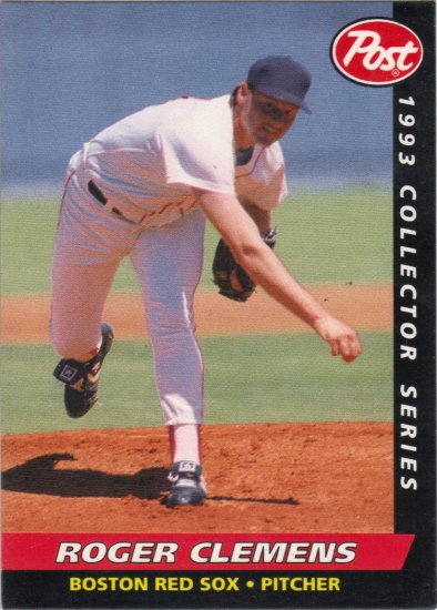 1993 Roger Clemens Post