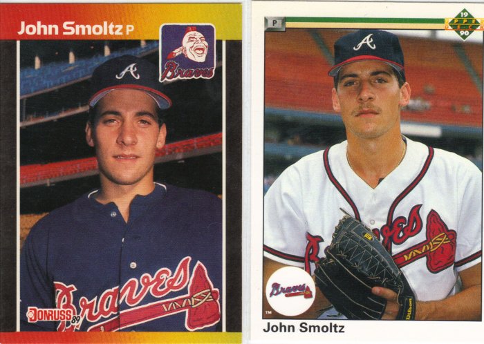 (8) John Smoltz Cards