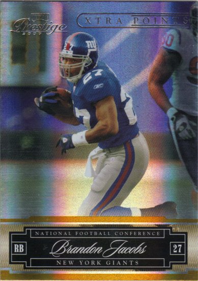 07 Brandon Jacobs Prestige EXTRA POINTS