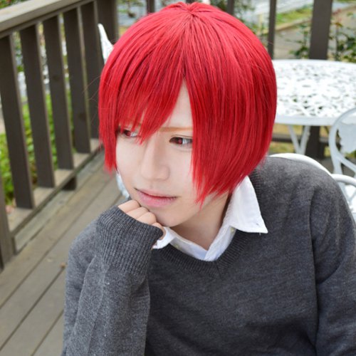 Horimiya Hori-san to Miyamura-kun Sengoku Kakeru short red cosplay wig
