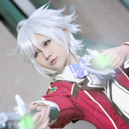 Eiyuu Densetsu: Sen no Kiseki Fie Claussell short white cosplay wig