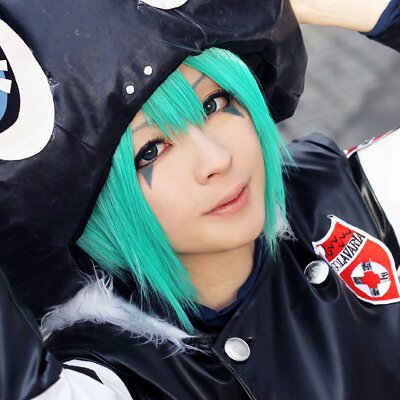 HITMAN REBORN! Fran short green cosplay wig