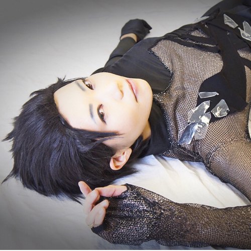Katsuki Yuri YURI!!! on ICE black short cosplay wig