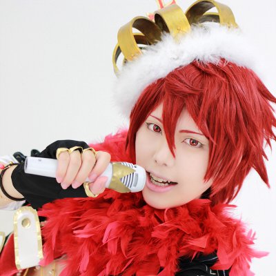 ichuï¼›Ichuï¼›ICHU Torahiko kusakabe short red cosplay wig