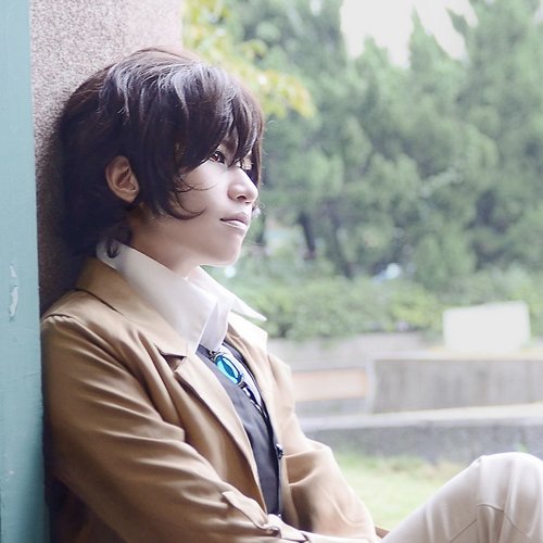 Bungo Stray Dogs Osamu Dazai short brown cosplay wig