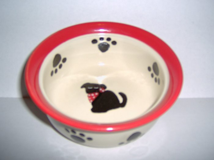 Pampered Pup Food Dish FREE S&H!!!