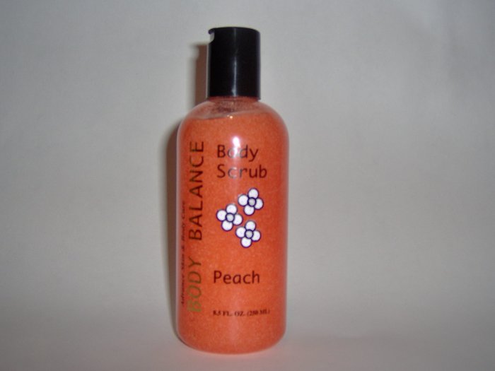 8.5oz Body Ballance Body Scrub "Peach"