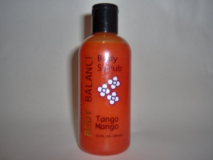 8.5oz Body Ballance Body Scrub"Tango Mango"