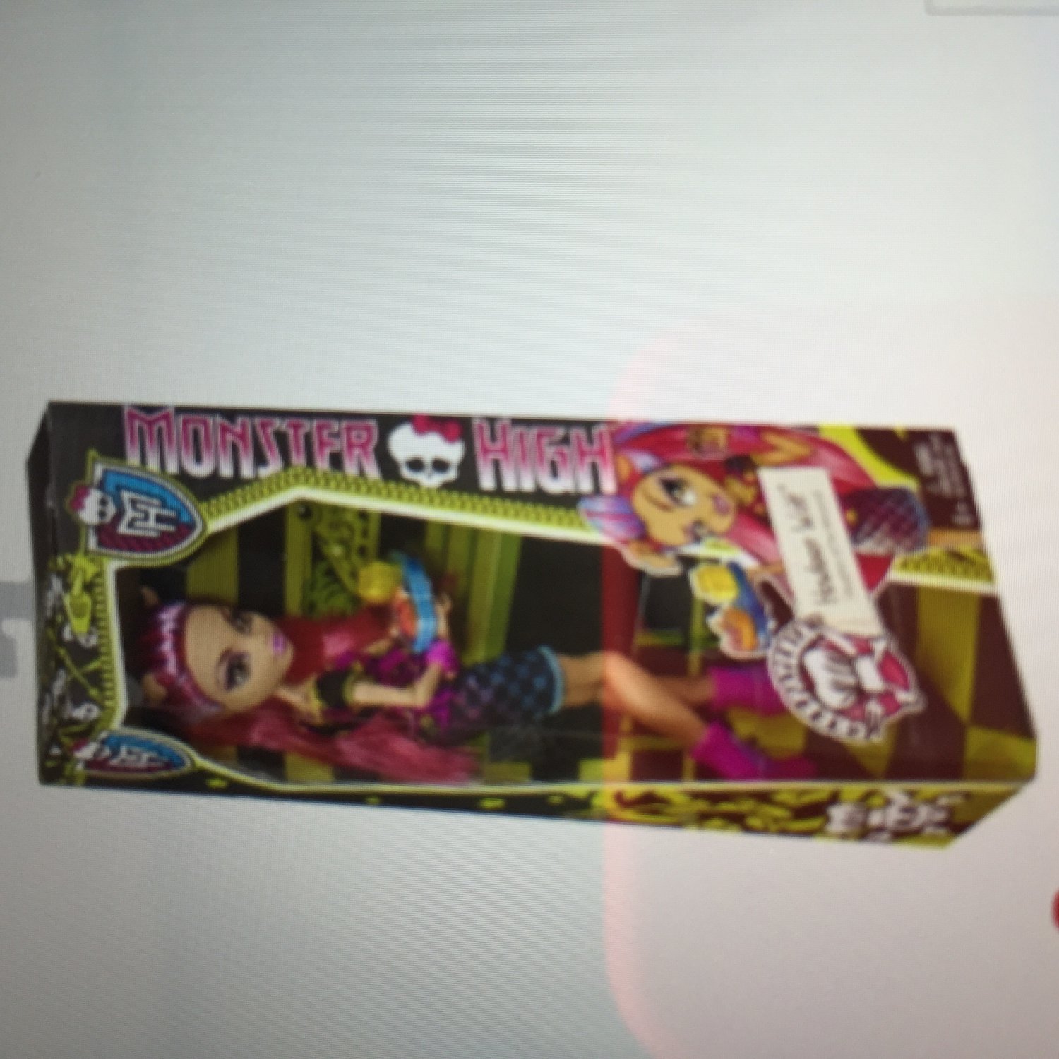 Monster High Creepateria Howleen Wolf Doll 12" H New in Box set