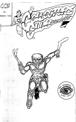 COLLECTOR'S CLUB NEWSLETTER #85 (1994)
