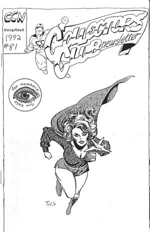 COLLECTOR'S CLUB NEWSLETTER #81 (1992)