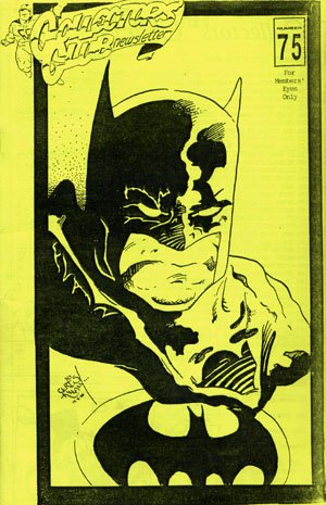 COLLECTOR'S CLUB NEWSLETTER #75 (1991)