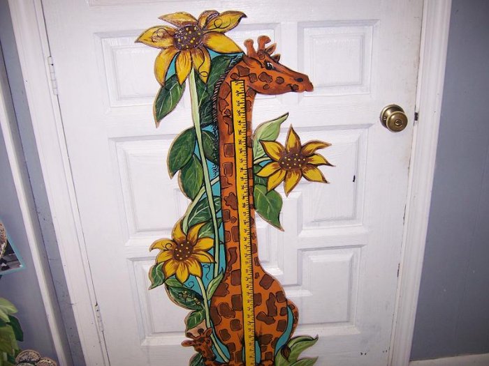 Grow With Me Measuring Sticks HP One of a Kind Giraffe