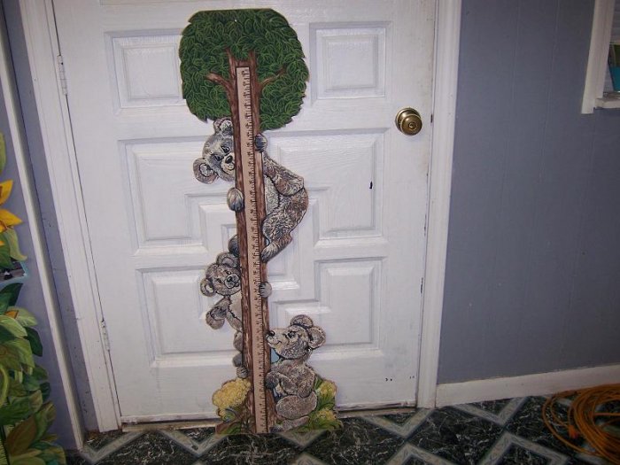 Grow With Me Measuring Sticks HP One of a Kind Bears