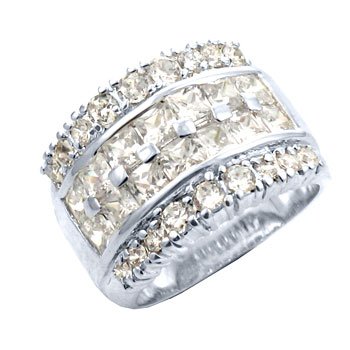 7.3 carat channel setting, sizes 6-7