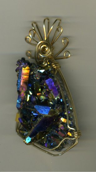 Titanium Quartz Pendant