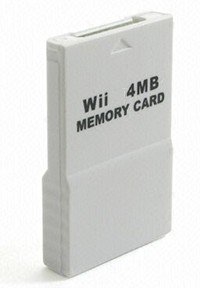 Wii 4MB Memory Card