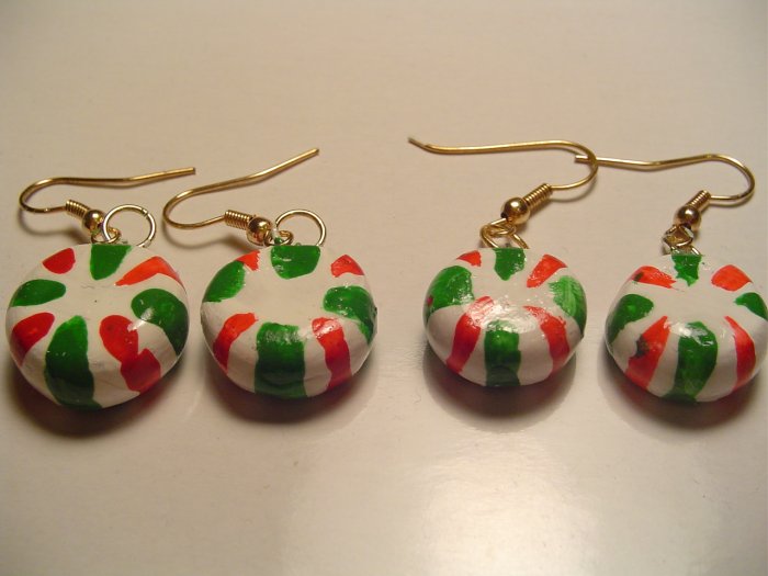 Mint Candy Earrings