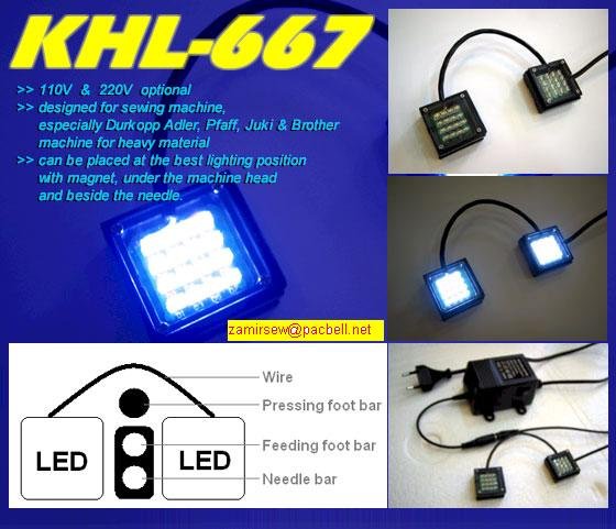 SEWING MACHINE LED LIGHT W/MAGNETIC MOUNT