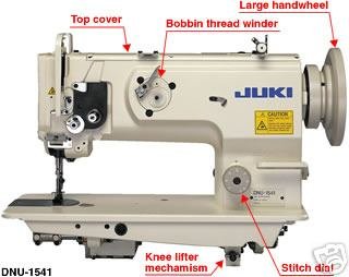JUKI DNU 1541 INDUSTRIAL WALKING FOOT MACHINE LEATHER