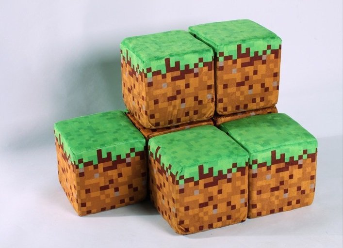 grass block plush