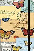Butterfly Dream Journal Cavallini Notebook Butterflies Cream
