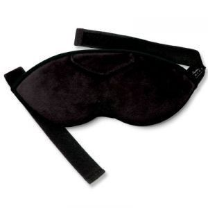 Bucky Shades Sleep Mask Eye Mask with Earplugs Black