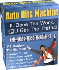 Auto Hits Machine-Tons of hits to your website at the push of a button
