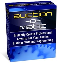 Auction-O-Matic-Creates Professional Looking HTML Auctions