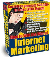 Win the War of Internet Marketing-Ebook and Software-Guide to more Website Traffic