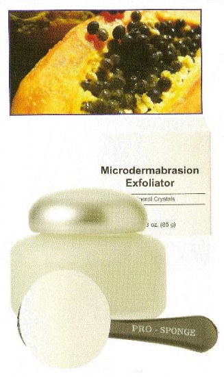 Microdermabraison Exfoliator with Mineral Crystals